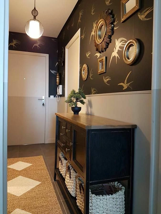 Tapete Izanami Schwarzgrau 4 Tapete Izanami Schwarzgrau – Bild 2