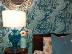 Tapete Izanuela Grünblau 12 Tapete Izanuela Grünblau -Geschaft Tapeten Izanuela L 821503 2880x1440