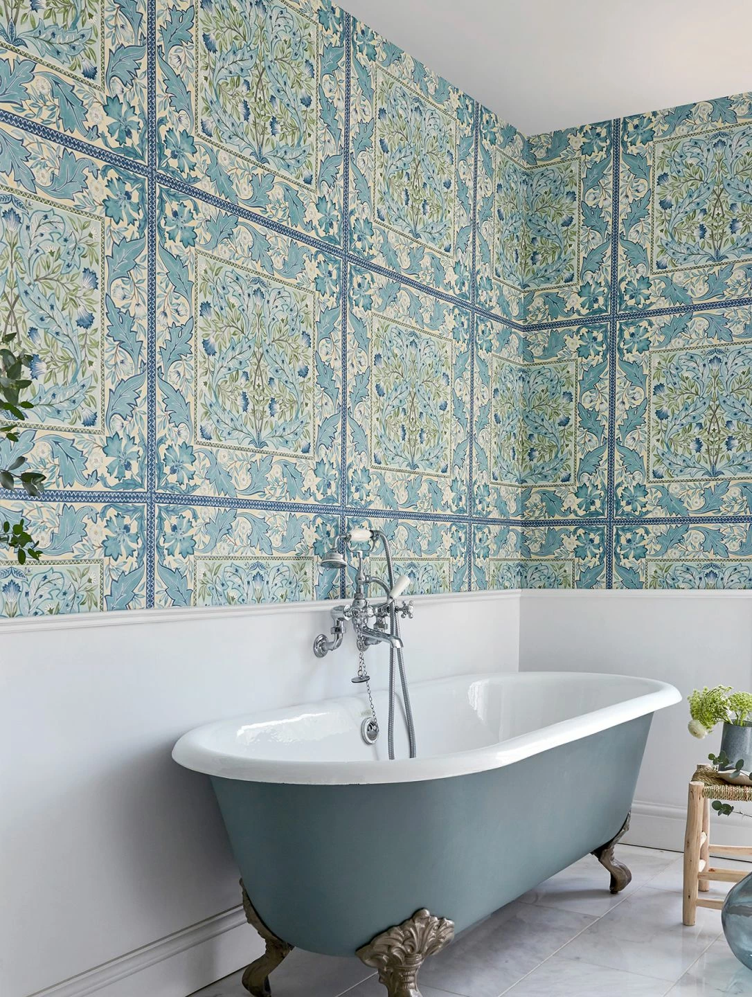 Tapete Jella Blautöne 5 Tapete Jella Blautöne – Bild 3