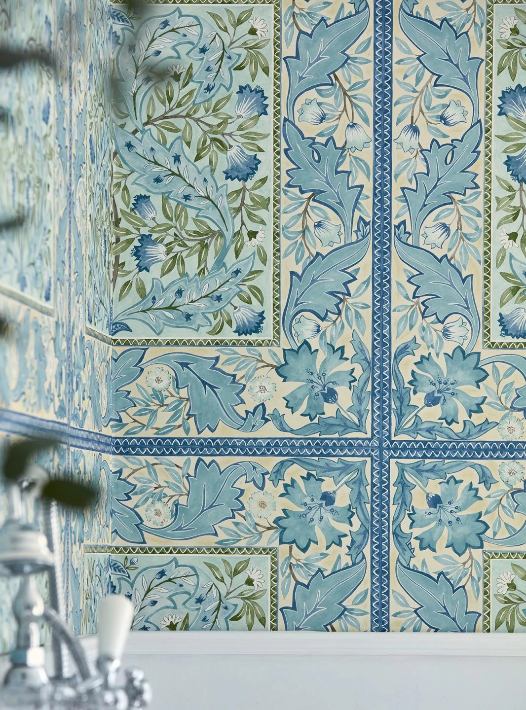 Tapete Jella Blautöne 3 Tapete Jella Blautöne