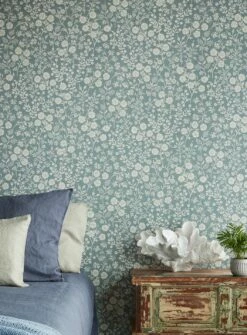 Tapete Jessica Grünblau -Geschaft Tapeten Jessica C 822051 2880x1440