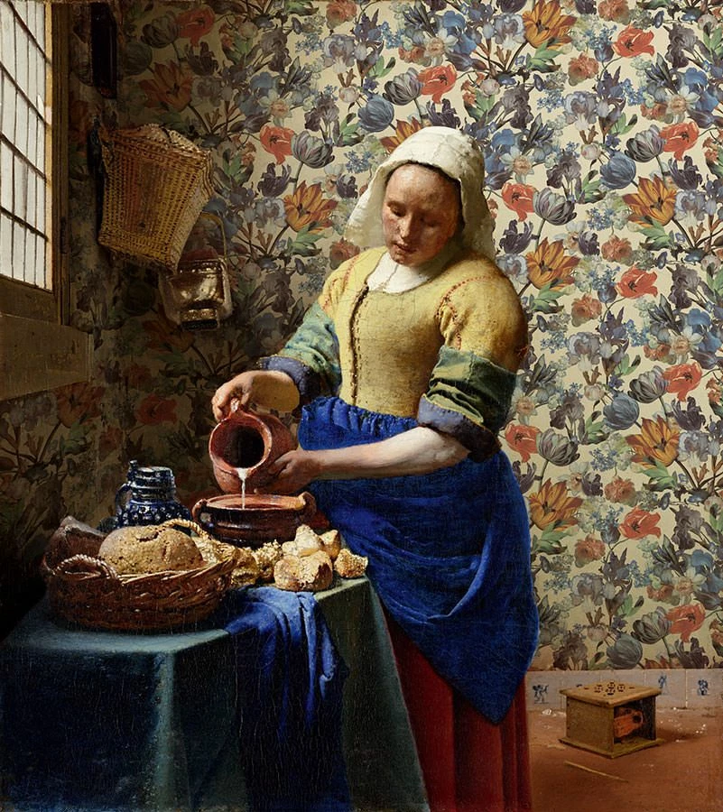 Tapete Joslina Rot 4 Tapete Joslina Rot – Bild 2