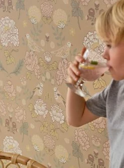 Tapete June Beige 11 Tapete June Beige -Geschaft Tapeten June C 389341 2880x1440