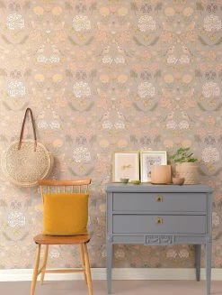 Tapete June Hellgrau 12 Tapete June Hellgrau -Geschaft Tapeten June D 389342 2880x1440