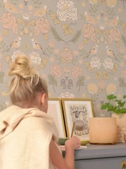 Tapete June Hellgrau 13 Tapete June Hellgrau -Geschaft Tapeten June E 389342 2880x1440