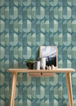 Tapete Juniper Blassgrün -Geschaft Tapeten Juniper B 410921 2880x1440