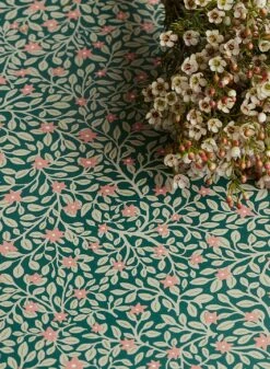 Tapete Karina Blaugrün