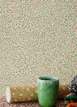 Tapete Karina Resedagrün -Geschaft Tapeten Karina A 822085 2880x1440