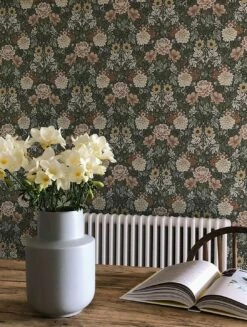 Tapete Kerala Schwarzgrau -Geschaft Tapeten Kerala A 451875 2880x1440