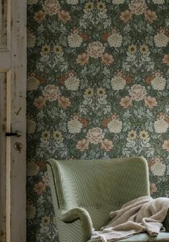 Tapete Kerala Schilfgrün -Geschaft Tapeten Kerala B 451872 2880x1440