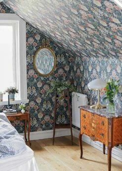 Tapete Kerala Schwarzblau -Geschaft Tapeten Kerala B 451874 2880x1440