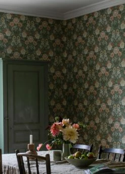 Tapete Kerala Schilfgrün -Geschaft Tapeten Kerala C 451872 2880x1440