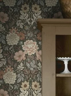 Tapete Kerala Schwarzgrau -Geschaft Tapeten Kerala F 451875 2880x1440