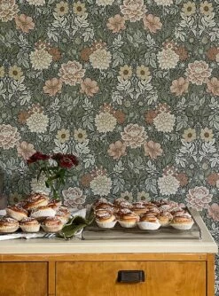 Tapete Kerala Schilfgrün -Geschaft Tapeten Kerala G 451872 2880x1440