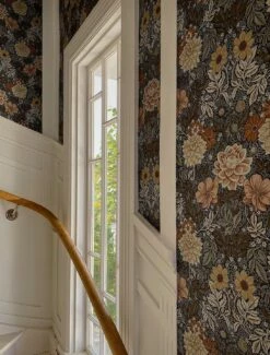 Tapete Kerala Schwarzgrau -Geschaft Tapeten Kerala Z 451875 2880x1440