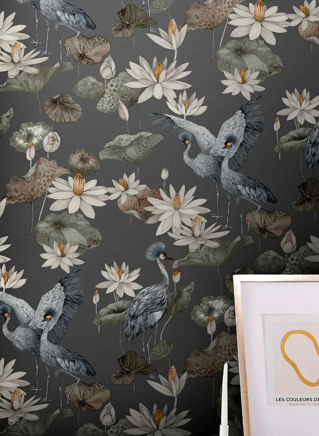 Tapete Kimora Dunkelgrau 3 Tapete Kimora Dunkelgrau