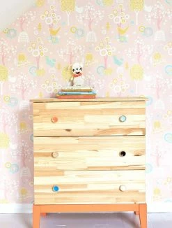 Tapete Körsbärsdalen Pastellrosa 7 Tapete Körsbärsdalen Pastellrosa -Geschaft Tapeten Koersbaersdalen B 389025 2880x1440