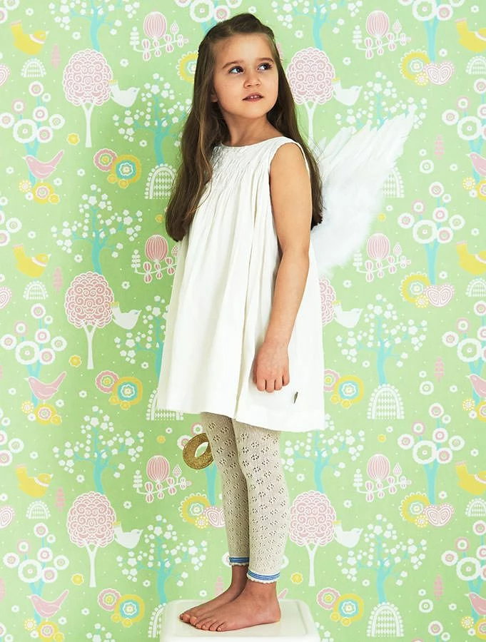 Tapete Körsbärsdalen Hellgelbgrün 5 Tapete Körsbärsdalen Hellgelbgrün – Bild 3