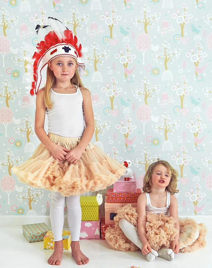 Tapete Körsbärsdalen Hellbraunbeige 5 Tapete Körsbärsdalen Hellbraunbeige – Bild 3