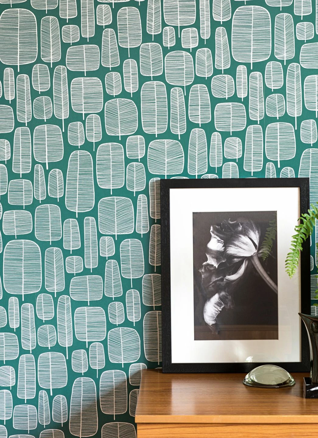 Tapete Little Trees Opalgrün 6 Tapete Little Trees Opalgrün – Bild 4