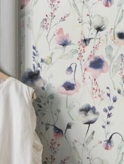 Tapete Lo Hellbordeauxviolett