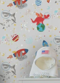 Tapete Lorenzo Grauweiss