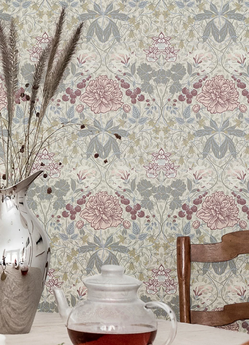 Tapete Lovisa Grautöne 3 Tapete Lovisa Grautöne