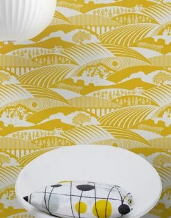 Tapete Ludovic Zitronengelb -Geschaft Tapeten Ludovic B 835171 2880x1440