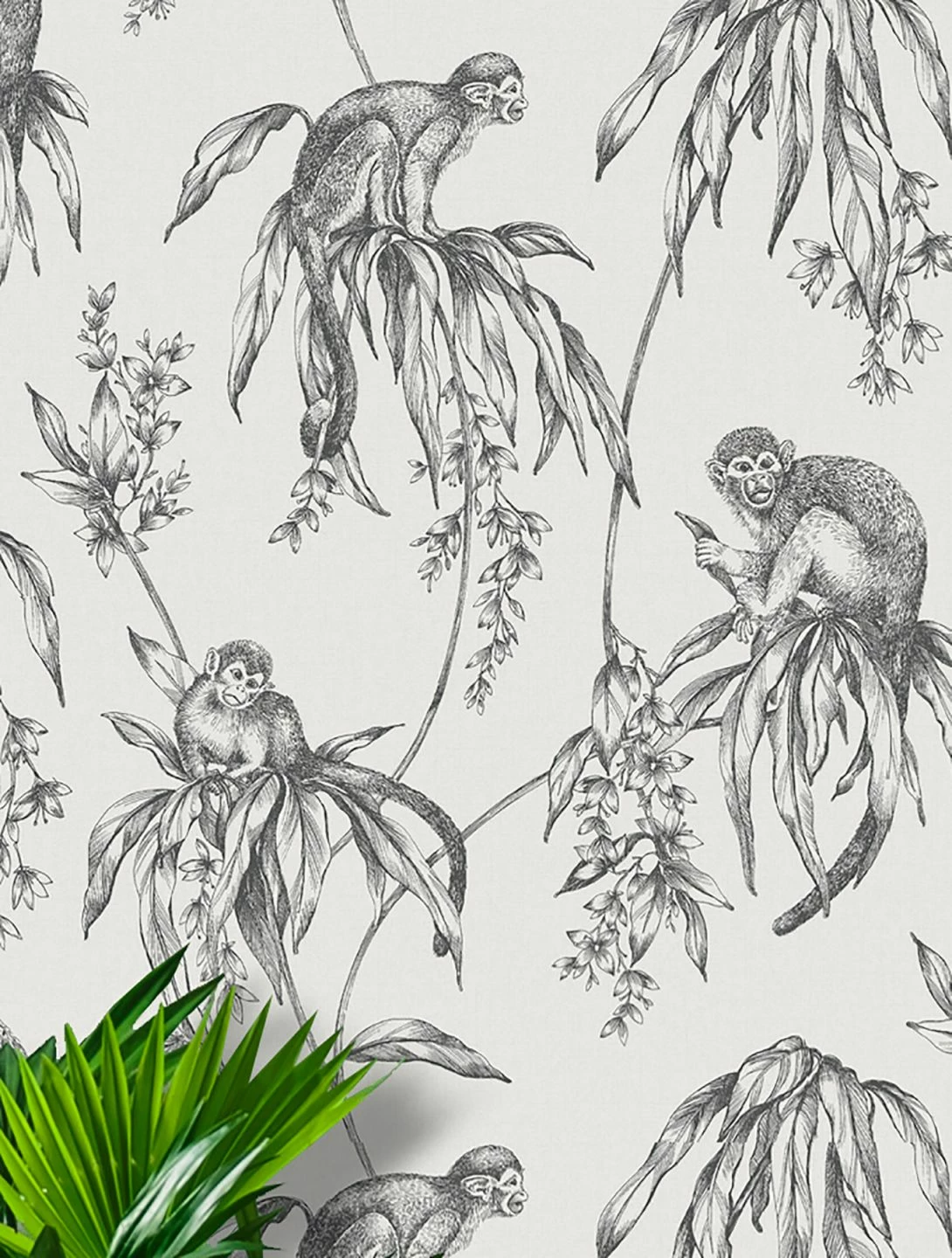 Tapete Lunar Schwarzgrau 3 Tapete Lunar Schwarzgrau