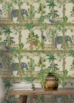 Tapete Lunasa Kieselgrau 7 Tapete Lunasa Kieselgrau -Geschaft Tapeten Lunasa B 104531 2880x1440