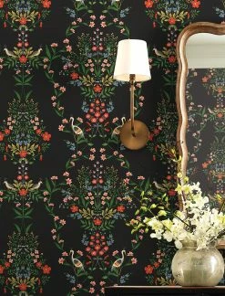 Tapete Luxembourg Schwarz