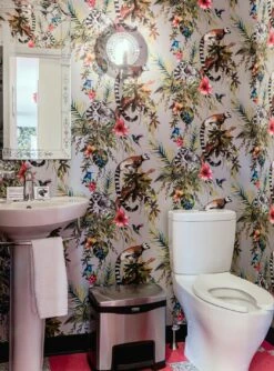 Tapete Madagascar Silber -Geschaft Tapeten Madagascar K 103013 2880x1440