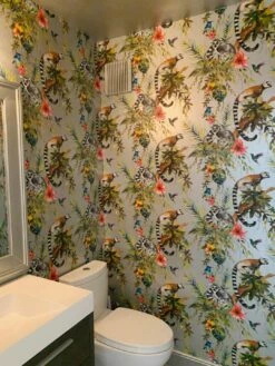 Tapete Madagascar Silber -Geschaft Tapeten Madagascar W 103013 2880x1440