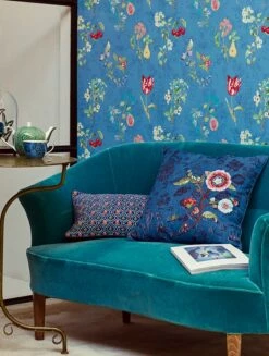 Tapete Mallorie Blau -Geschaft Tapeten Mallorie A 821403 2880x1440