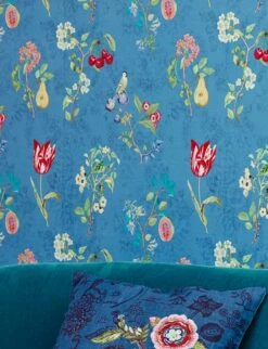 Tapete Mallorie Blau