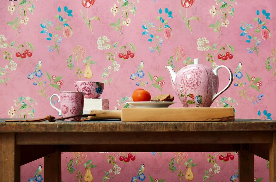 Tapete Mallorie Rosa 6 Tapete Mallorie Rosa – Bild 4