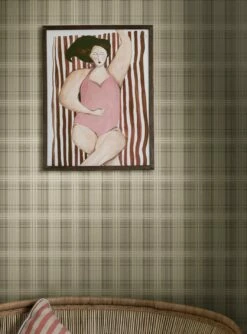 Tapete Malte Olivgrau -Geschaft Tapeten Malte A 452092 2880x1440