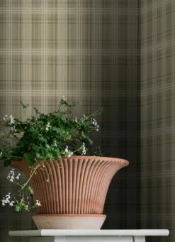 Tapete Malte Olivgrau -Geschaft Tapeten Malte C 452092 2880x1440