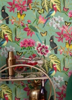 Tapete Mambo Blassgrün -Geschaft Tapeten Mambo A 431831 2880x1440