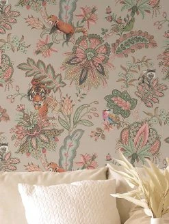 Tapete Manali Beigegrau -Geschaft Tapeten Manali A 104671 2880x1440