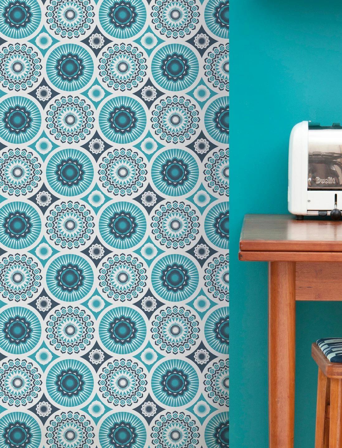 Tapete Marelle Wasserblau 5 Tapete Marelle Wasserblau – Bild 3