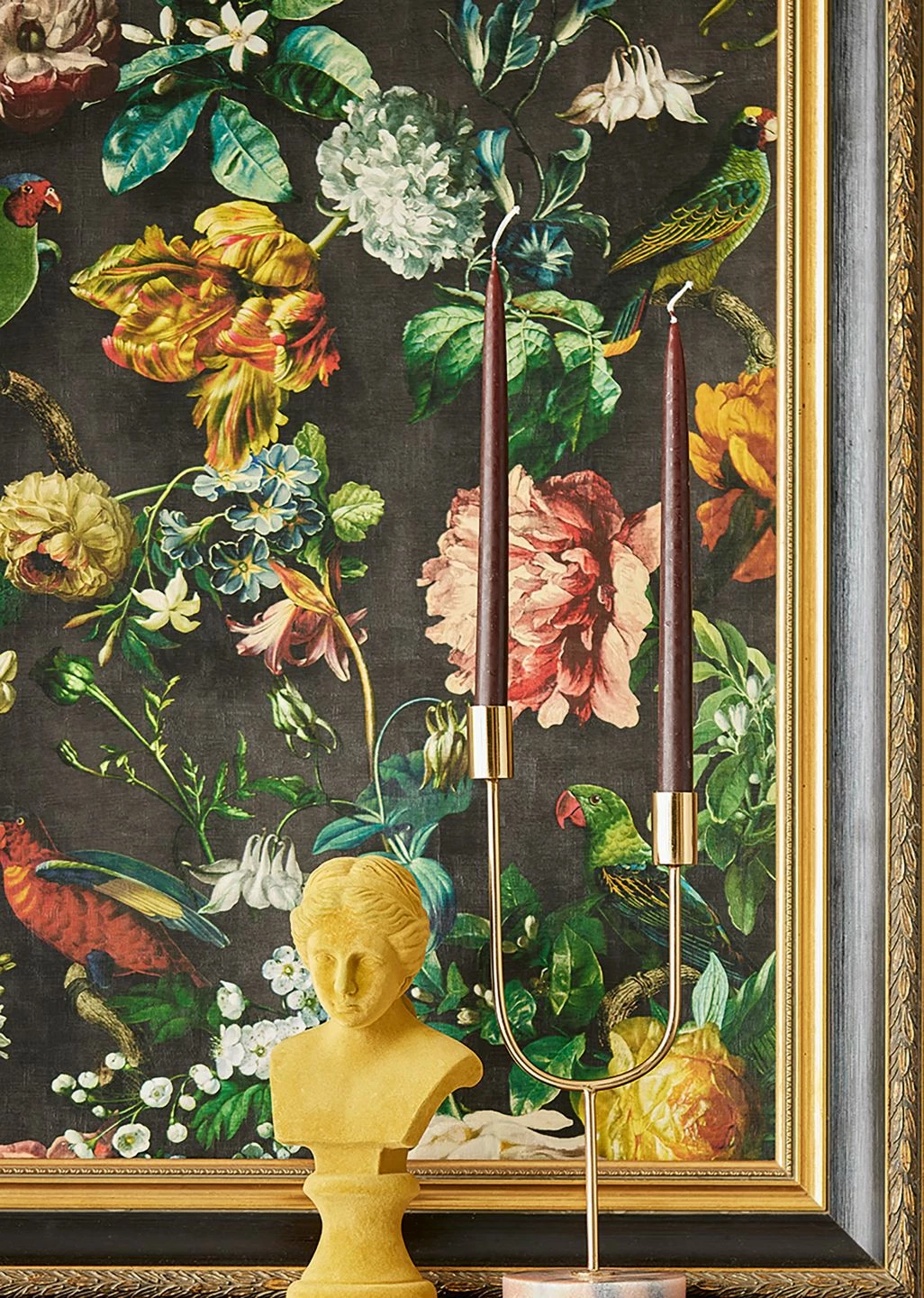 Tapete Margarete Schwarzgrau 3 Tapete Margarete Schwarzgrau