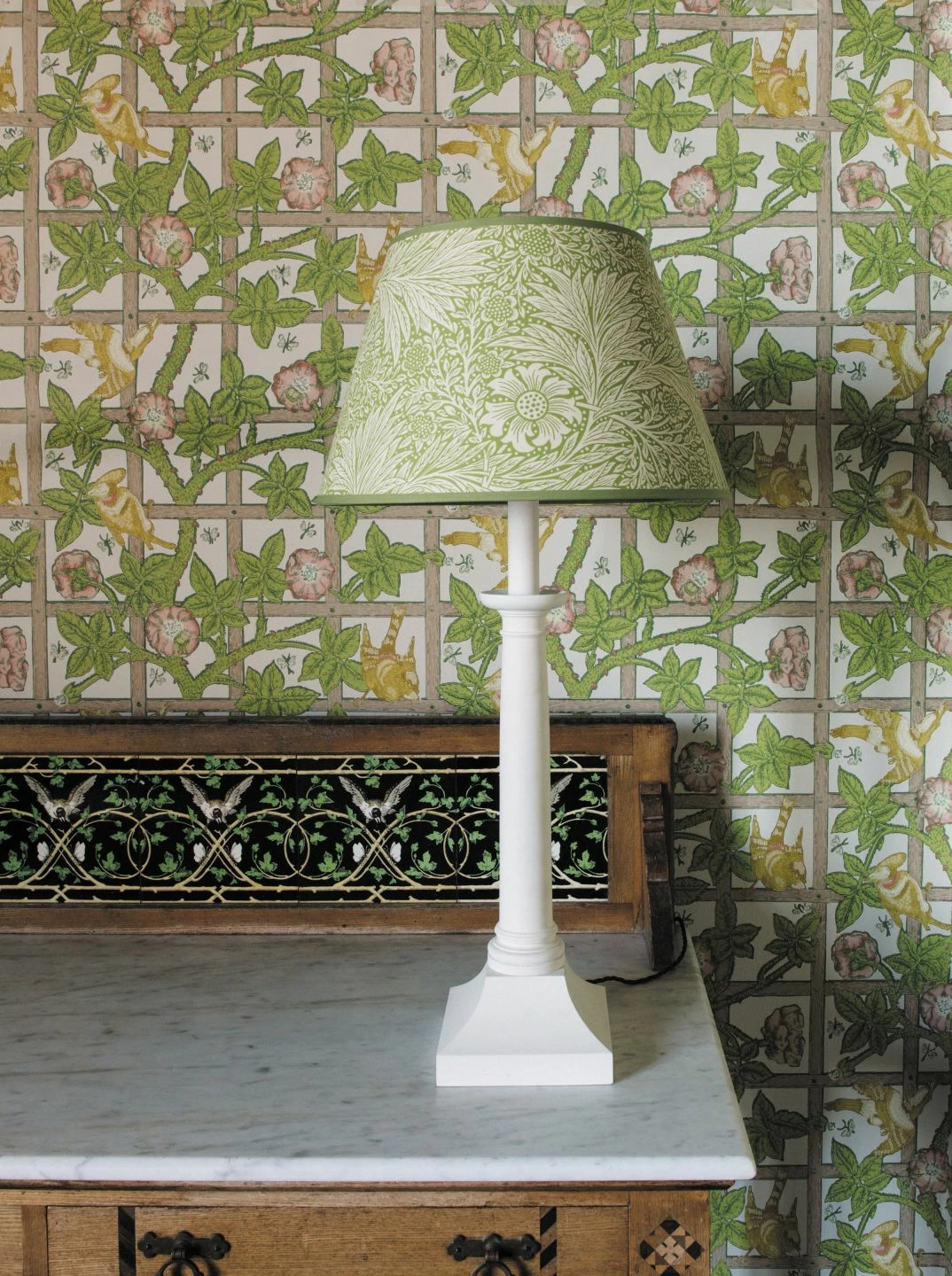 Tapete Matilda Gelbgrün 6 Tapete Matilda Gelbgrün – Bild 4