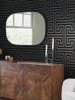 Tapete Mazzo Blaugrau -Geschaft Tapeten Mazzo B 432051 2880x1440