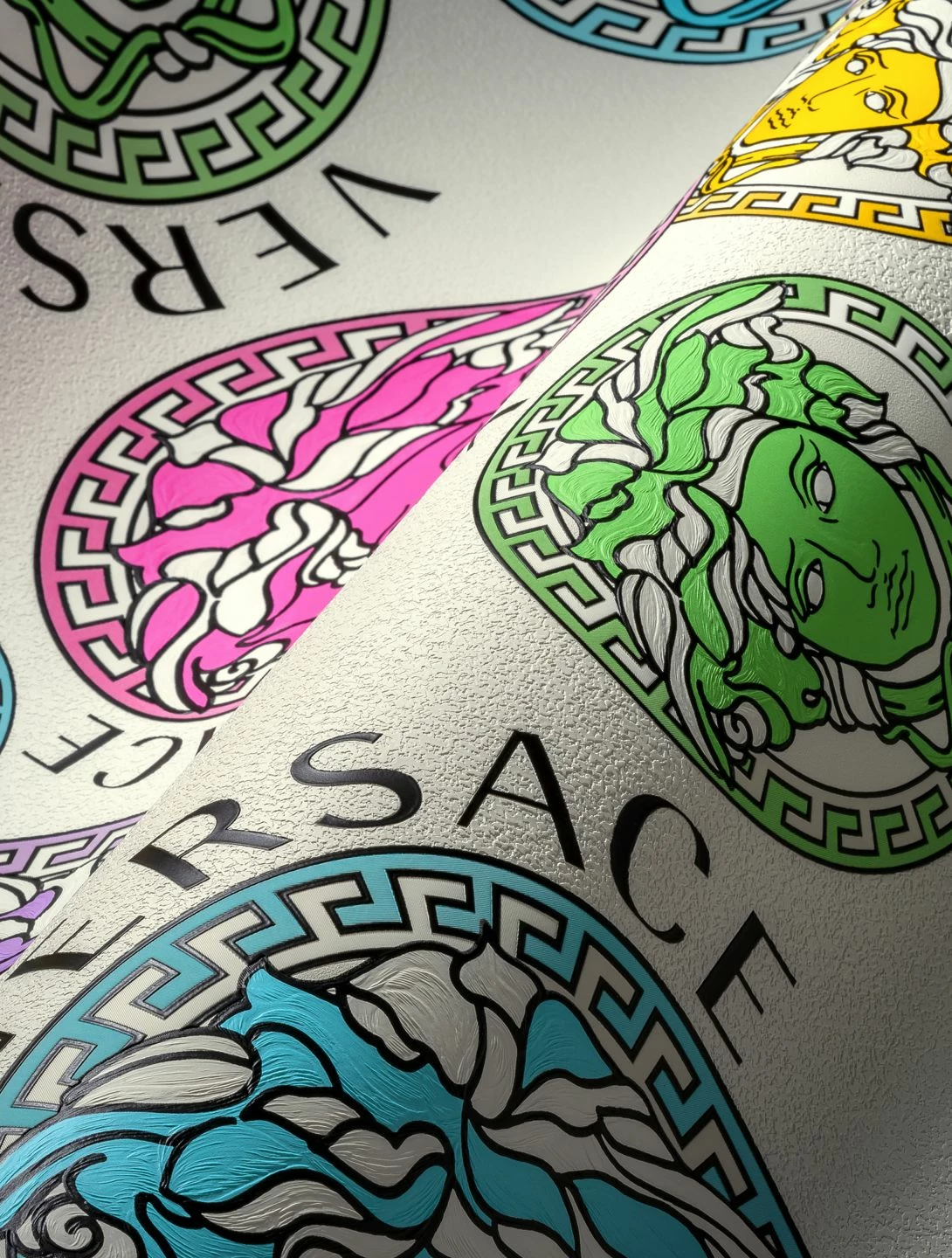 Versace Tapete Medusa Bunt 6 Versace Tapete Medusa Bunt – Bild 4