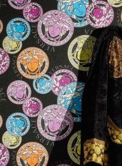 Versace Tapete Medusa Schwarz