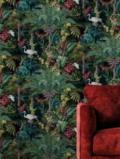 Tapete Melora Türkisblau