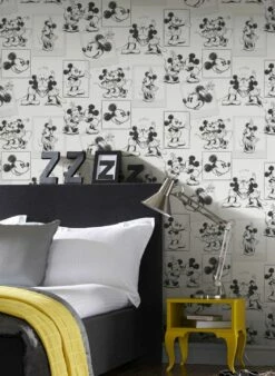 Tapete Mickey Sketches Weiss -Geschaft Tapeten Mickey Sketches A 431431 2880x1440