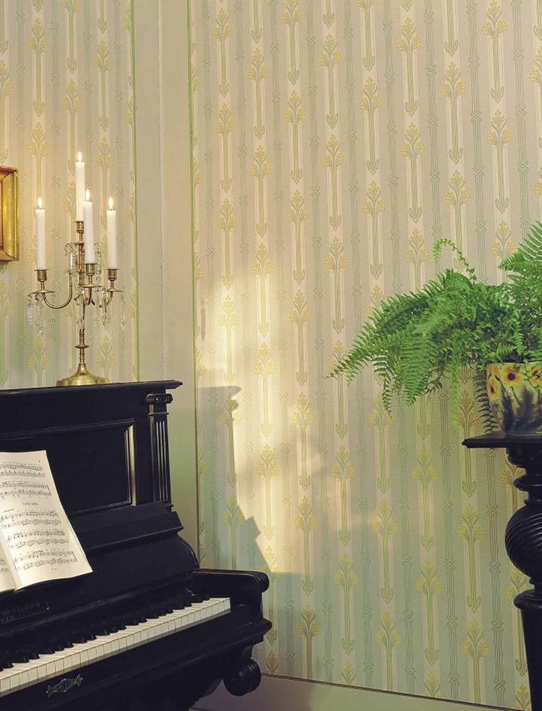 Tapete Midela Safrangelb 4 Tapete Midela Safrangelb – Bild 2