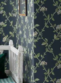 Tapete Midori Graublau